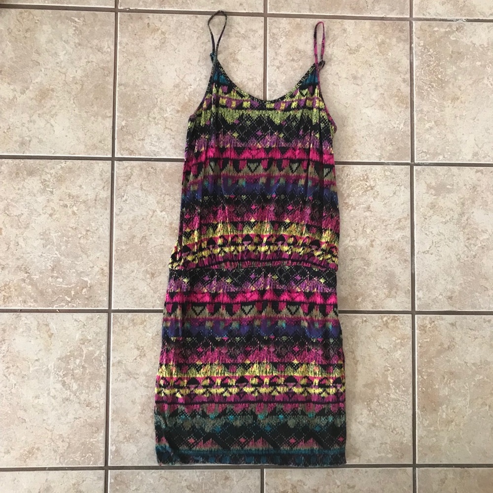 Victoria’s Secret Colorful Spaghetti Strap Dress